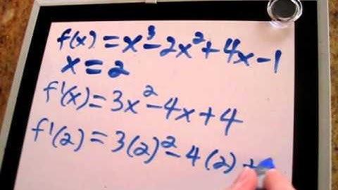 Increasing and Decreasing Functions: Example
