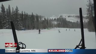 With all the extra snow, Terry Peak is seeing a lot of happy skiers With all the extra snow, Terry Peak is seeing a lot of happy skiers