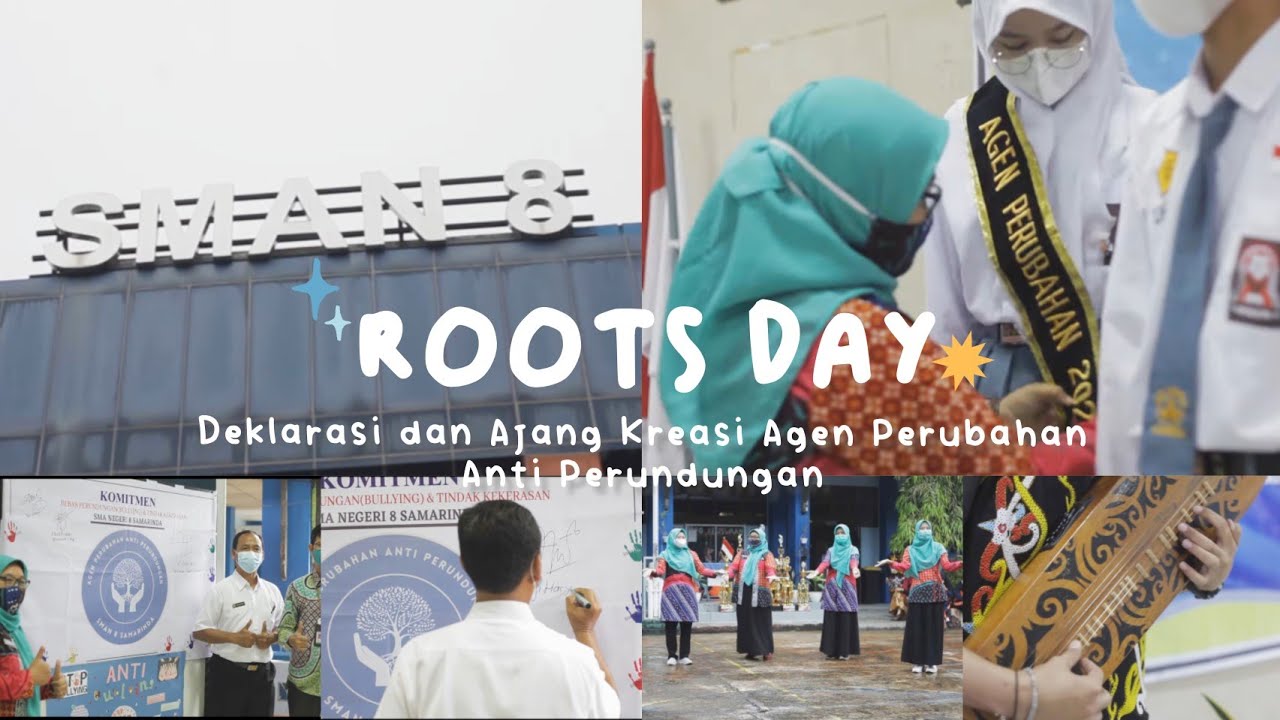 Deklarasi dan ajang kreasi Agen Perubahan SMAN 8 Samarinda 2021
