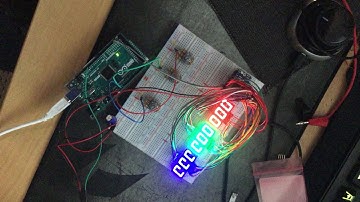 HT16K33 running 3x seven segment 3-digit LCD displaysi