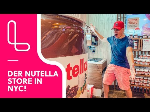 Video: Das Zweite Nutella-Café Der Welt Soll In New York City Eröffnen