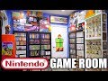 ULTIMATE Nintendo Game Room Tour