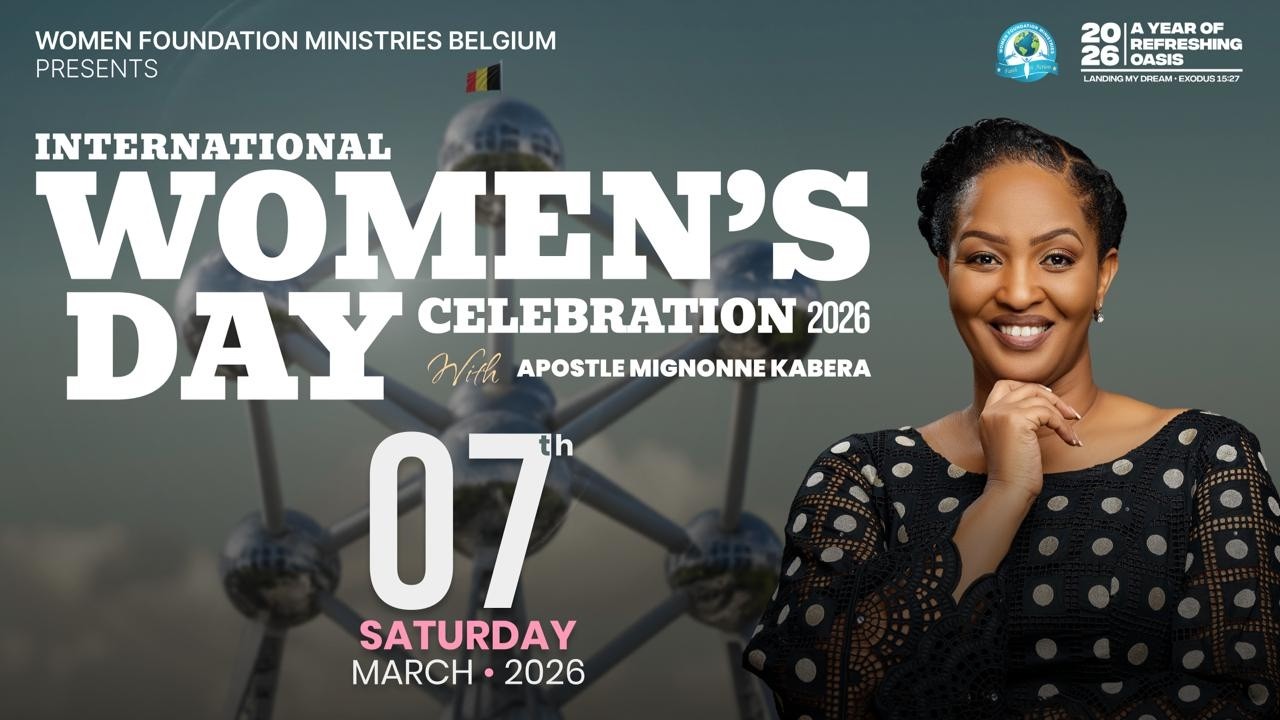 Celebrating Women's Week Belgium  2026 - Give To Gain - 7th.March.2026- With Apostle Mignonne Kabera