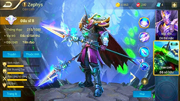 [Gcaothu] Mẹo lên đồ Zephys - Trận đấu khô máu căng thẳng đến phút cuối cùng cực kì Đẳng Cấp