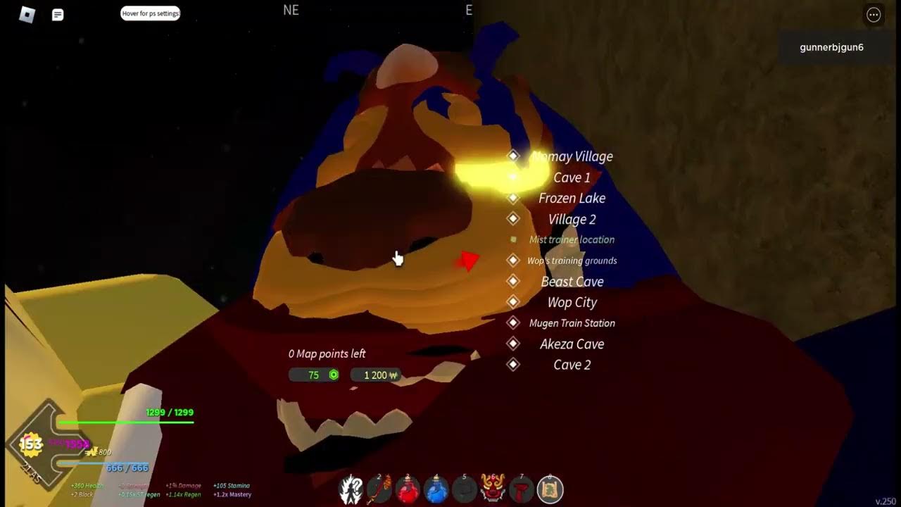 Mist breathing Location in Project Slayers Muichiro trainer Location