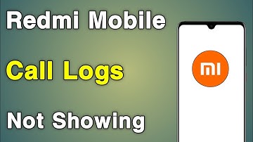 Redmi Call Logs Not Showing | Redmi Recent Call Not Showing | Call Logs Not Showing In Mi