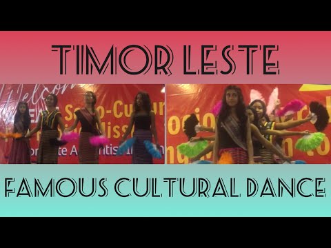 Timor Leste Famous Cultural Dance | My FAVORITE presentation