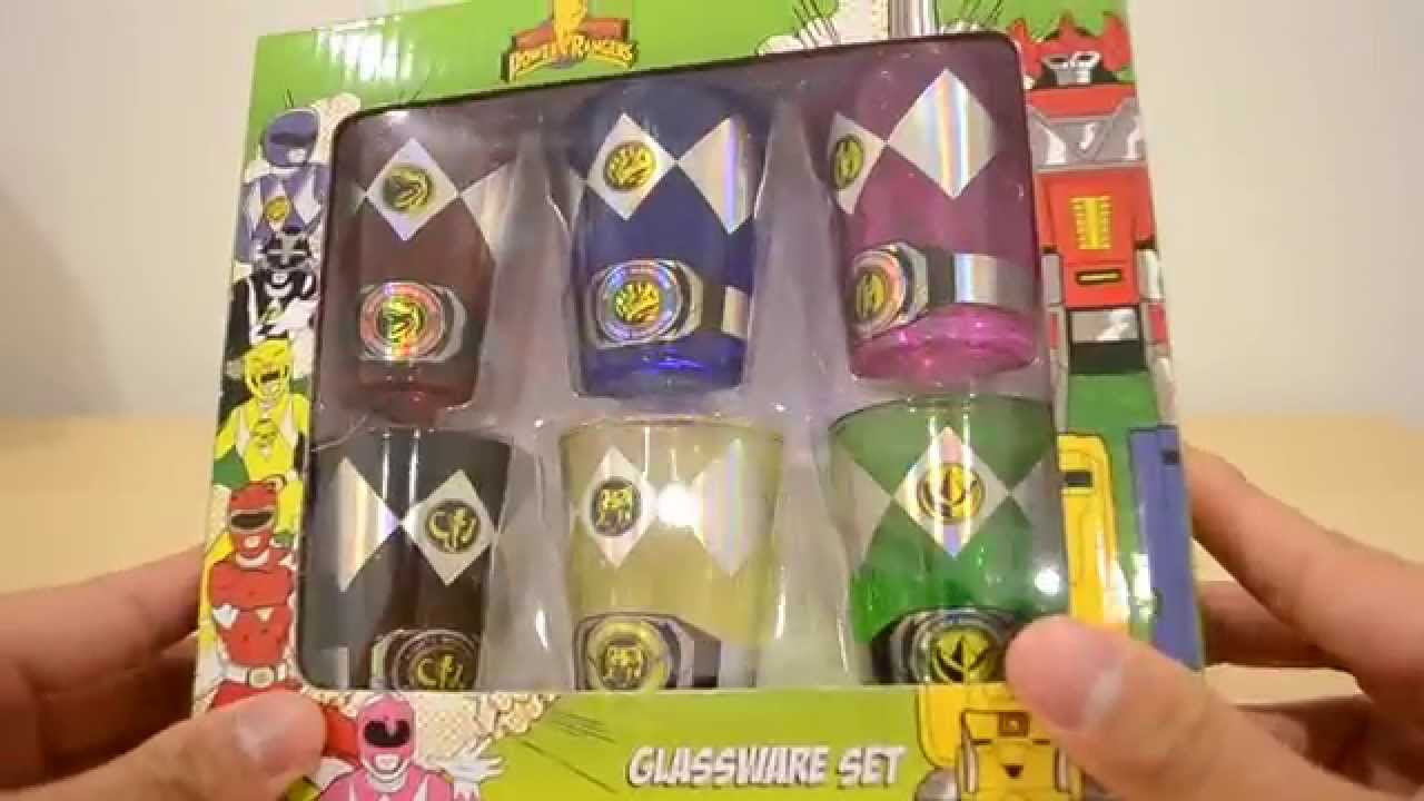 Mighty Morphin Power Rangers Shot Glasses - YouTube