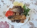 Карп жареный с чесноком  Очень вкусная и сочная рыбка