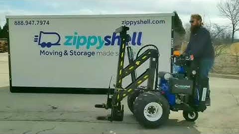 On-Site Delivery Zippy Shell - Moving & Storage made simple