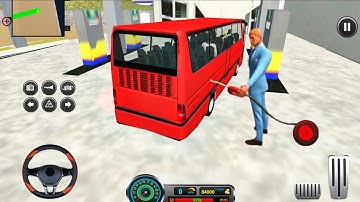 Real Bus Games 2025 - Real Uphill Coach Bus Offroad Driving Video Game - Android GamePlay