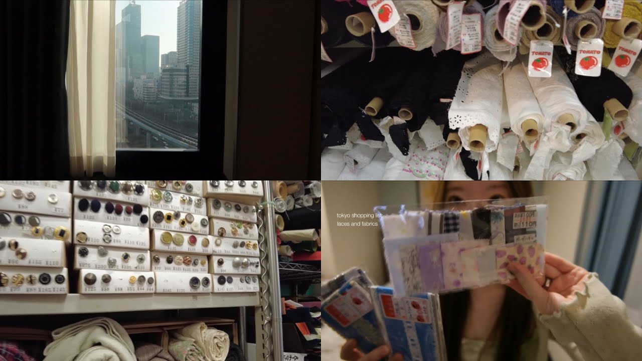소품 찾아 떠난 도쿄 여행🧵✏️ | 원단 시장 • 문구점 투어 • 2박 3일 무계획 여행