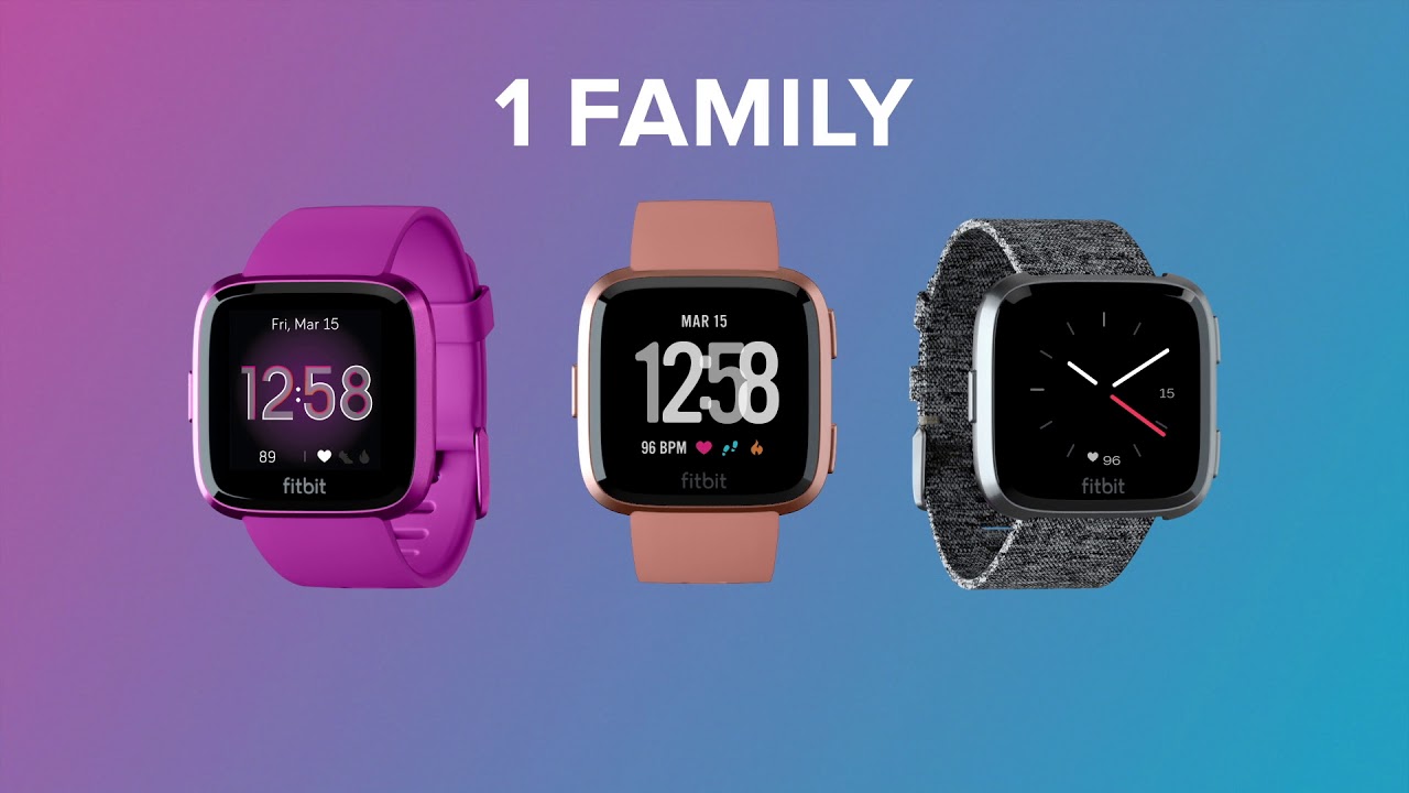 Introducing the Fitbit Versa Family 