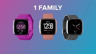 Introducing the Fitbit Versa Family