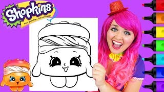 Coloring Shopkins Mel T Moment Coloring Page Prismacolor Paint Markers | KiMMi THE CLOWN screenshot 4