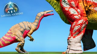 GUSTAVE SIAMOSAURUS vs. BRACHIO/ACRO/T-REX and More | Ark Ascended Battle [Ep.33]