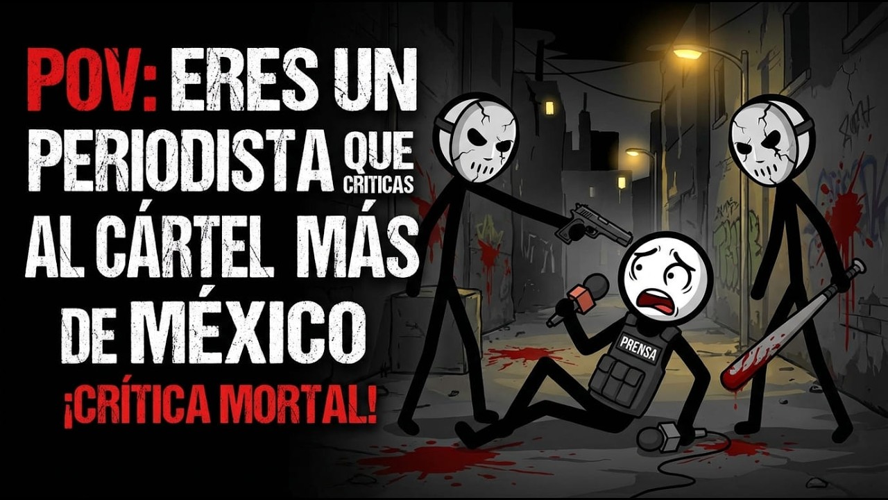POV: Eres un periodista que criticas al CÁRTEL más PELIGROSO de México