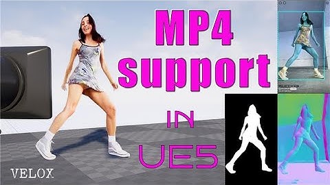 Play and Stream Volumetric Video as MP4 into your 3D scene in Unreal Engine from your mobile phone!