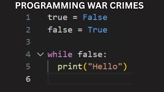 Programming war crimes