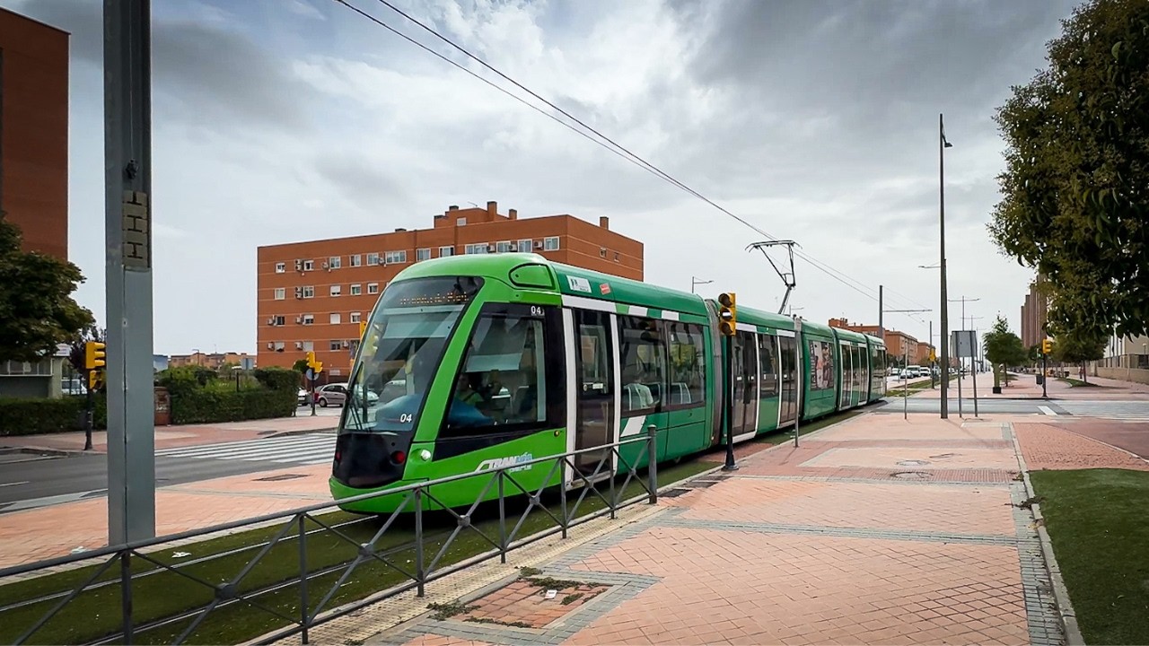 Небольшая трамвайная система в Парле, Испания 🇪🇸 | 2024