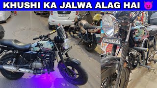 Khushi ko Finally Nikal Liya Aaj 🔥 | Hero Splendor Full Touring Modified 🥵| Splendor Ride