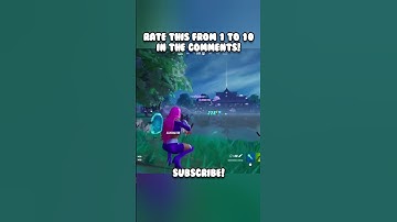 Rate This From 1 To 10 In The Comments! #shorts #fortnite #EthonixFN