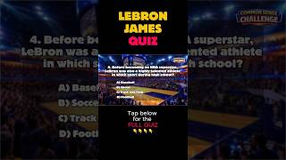 You call yourself a LeBron Fan? Prove It  #quiz #trivia #nba
