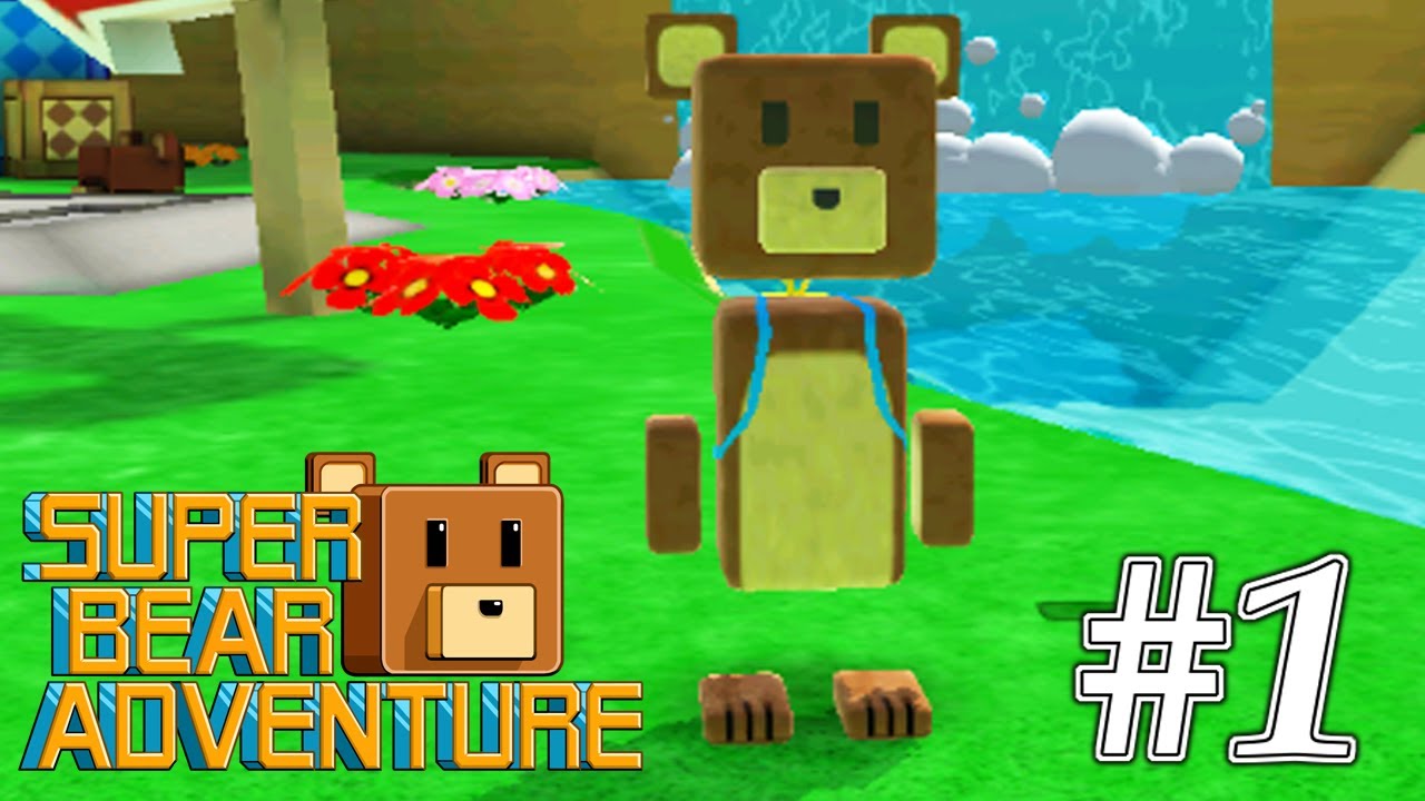 Super Bear Adventure - Gameplay Walkthrough Part 1 - Turtletown