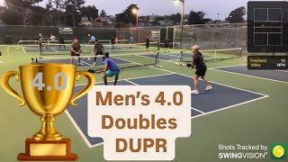 4.0 Men’s Doubles Pickleball | DUPR