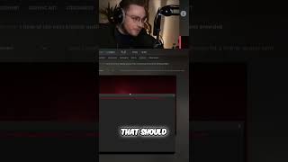 Streamer Spots Visual Anomaly in CS2 #shorts