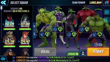 Aim minions upgrade & iso for death scourge Daily gameplay raids blitz arena orb opening msf