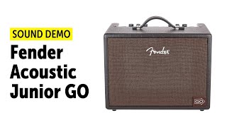Fender Acoustic Junior GO - Sound Demo (no talking)