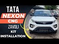 TATA NEXON CNG KIT INSTALLATION ZAVOLI S32 bora Go with zavoli cng kit.