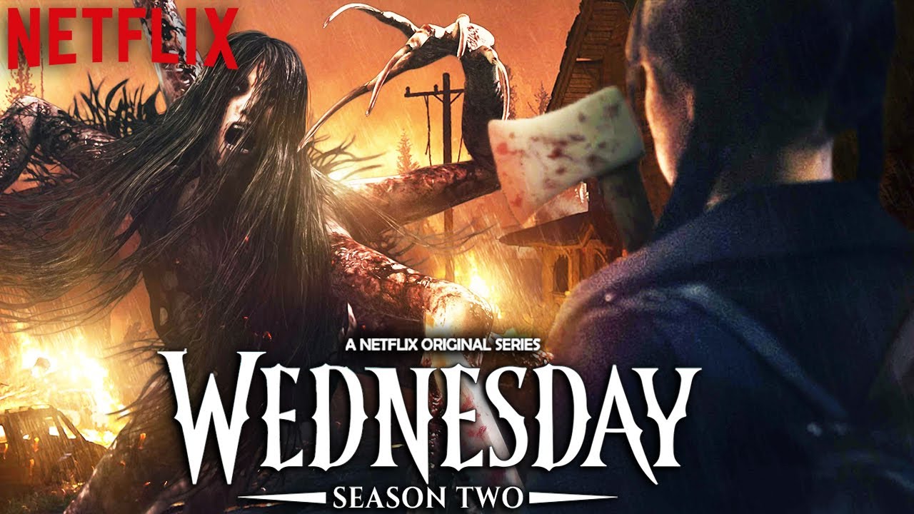 WEDNESDAY Season 2 Teaser (2023) With Jenna Ortega & Hunter Doohan 