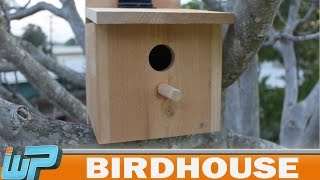 In this video, I show you how to make a birdhouse. A birdhouse is a very simple DIY project you can do in a day. In this video I show 