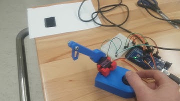 Crane using Arduino, Joystick and 2 Servos (3D Printed Crane)