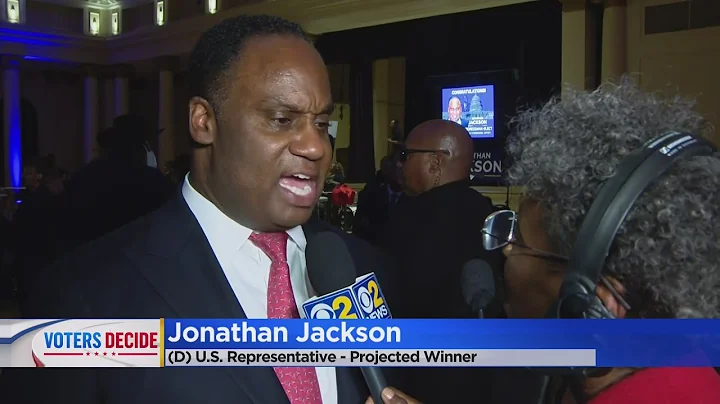 Jonathan Jackson to replace Rep. Bobby Rush in Illinois' 1st District