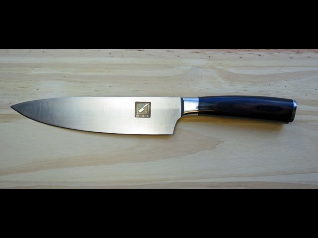 Brewin Kitchen Knife with Sharpener Razor Sharp 8 Inch Chef -B9