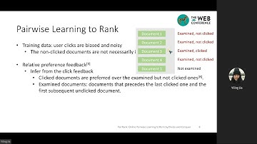 PairRank:  Online Pairwise Learning to Rank by Divide-and-Conquer