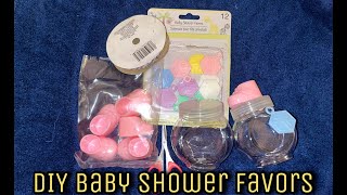 DIY baby shower favors| CreationsByKiaa