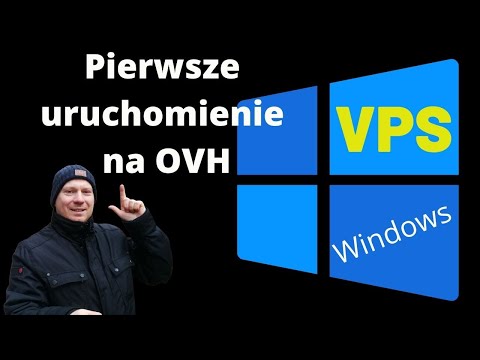 OVH hosting VPS Windows pierwsza konfiguracja