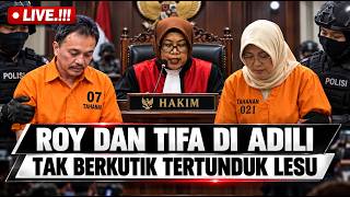 🔴LIVE !! GEGER SIDANG PUTUSAN 12 TAHUNDOKTER TIFA PUSING😂ALKATIRI PLANGA-PLONGO