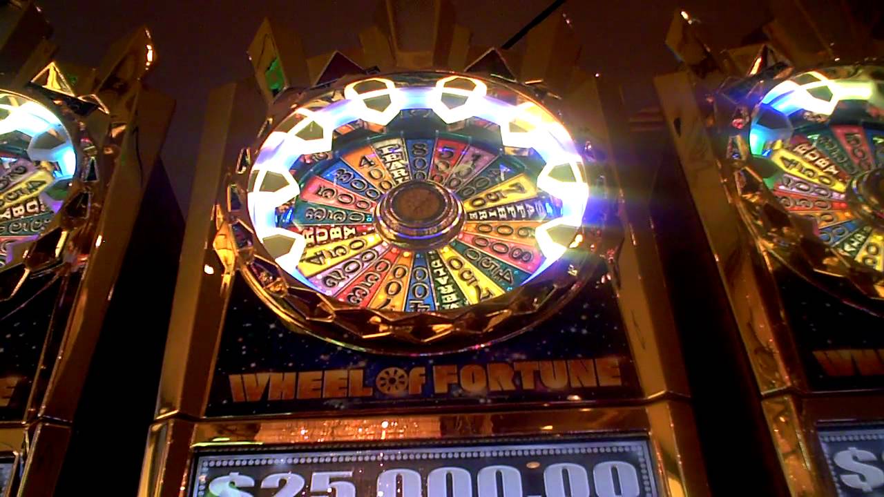 Wheel of Fortune slot bonus win at Parx Casino YouTube