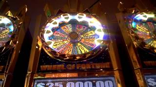 Wheel of Fortune slot bonus win at Parx Casino