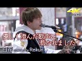 【 歌うま 】優しく澄んだ歌声に惹かれました!  白花 / 上野大樹 (cover)" Reikun " 新宿路上ライブ 4K映像