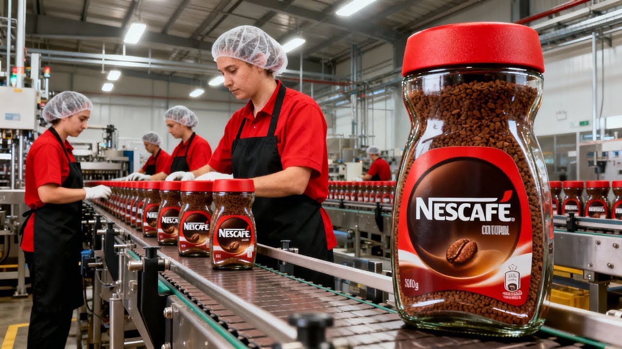 Inside the Coffee Factory: Roasting, Grinding & Freeze-Drying Explained