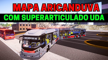 🔴Gameplay Mapa Aricanduva Linha 3005 Com Millenium BRT UDA | Proton Bus Simulator | PBSU