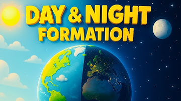 “Day And Night Formation / 3D Animation / Educational Video