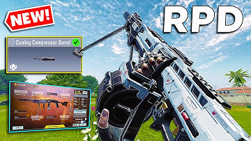 THIS RPD GUNSMITH ( Cooling Compressor Barrel ) GIVE YOU UNLIMITED AMMO 🤯 | BEST RPD LOADOUT