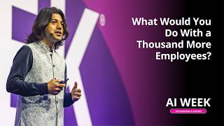 What Would You Do With a Thousand More Employees | Advait Sarkar, Microsoft | AI WEEK